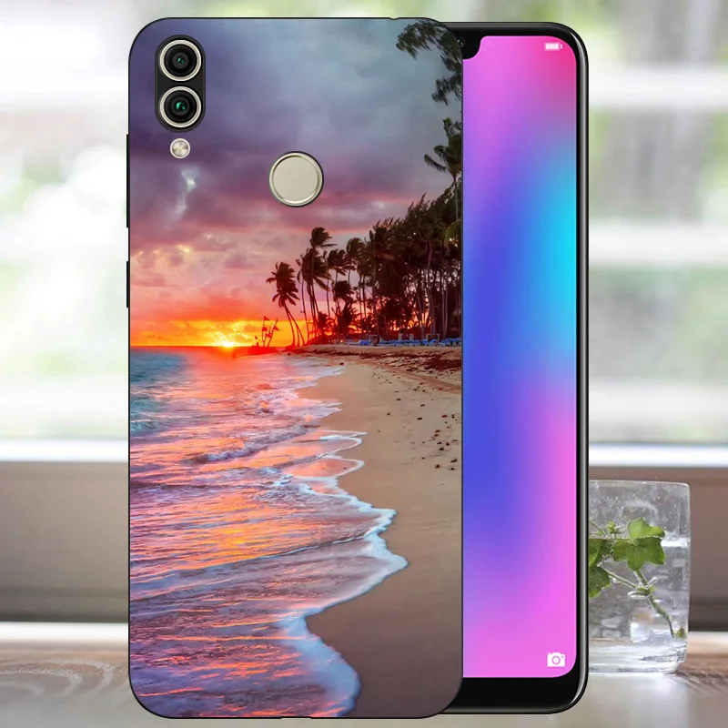 Мягкий ТПУ чехол для Honor 8c huawei Honor 8C силиконовый бампер для Honor 8C Honor 8C 6,26 чехол для huawei Honor 8c 8 C задняя крышка Capas