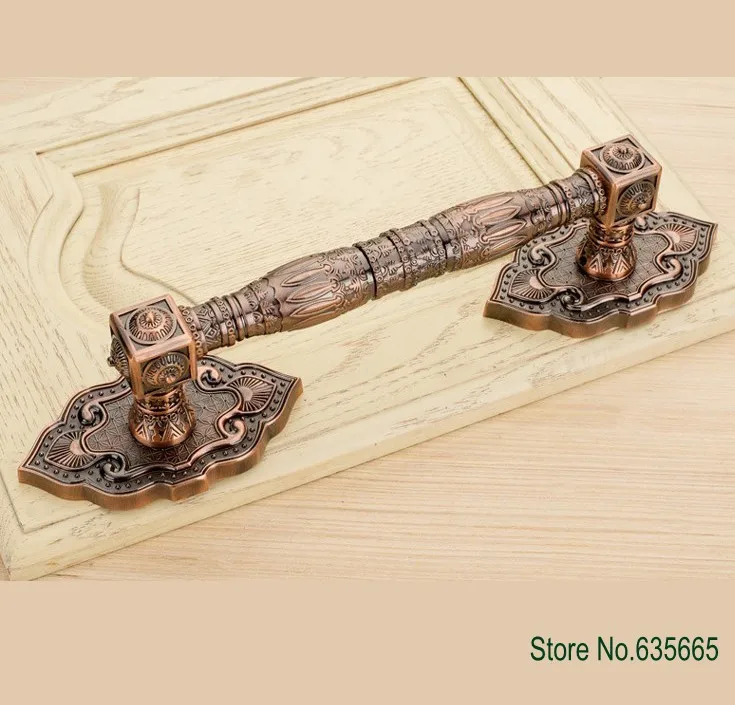 Античная красная бронза Европейский цинковый сплав вилла архаизма Деревянная