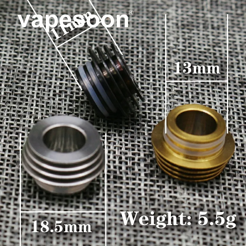 Дрип тип VapeSoon от 810 до 510 адаптер радиатор для TFV8/TFV8 Big baby/TFV12/Kennedy 24 мундштука
