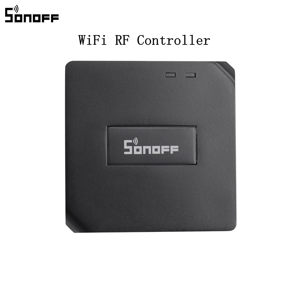 WiFi RF Controller SONOFF умный дом комплект беспроводной Wi-Fi Температура Влажность 4CH умный переключатель человеческого тела датчик движения пульт дистанционного управления Замена - Цвет: WiFi RF Controller