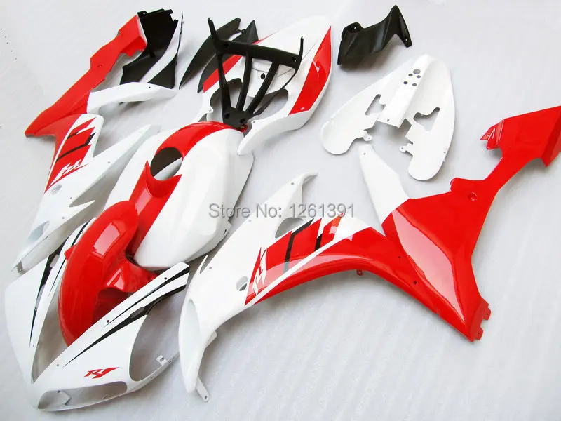 

Injection mold+ White red fairing kits for Yamaha YZF R1 04 05 06 YZF-R1 YZF1000 R1 04 05 06 YZF R1 2004 2005 2006 fairing