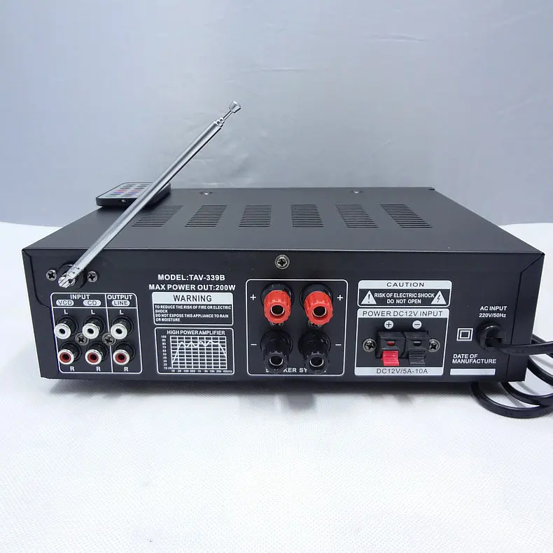 339B высококачественный двойной микрофон для караоке карта FM радио 2 0