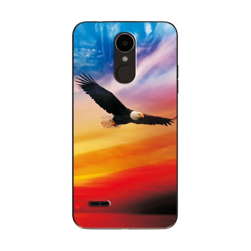 W62 Чехол для LG K7 2017X230, чехол LG-X230, 5,0 дюймов, силиконовый мягкий чехол из ТПУ с сердцем для LG K 4, Чехлы, оболочка, чехол, Fundas - Цвет: W62