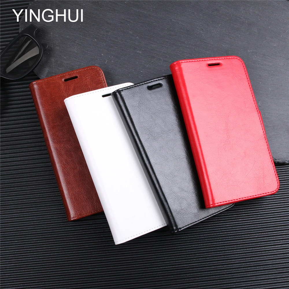 YINGHUI Vintage Case For LG Aristo 2 LV3 2018 Phone Leather Flip Cover for Silicone Protective | Мобильные телефоны и