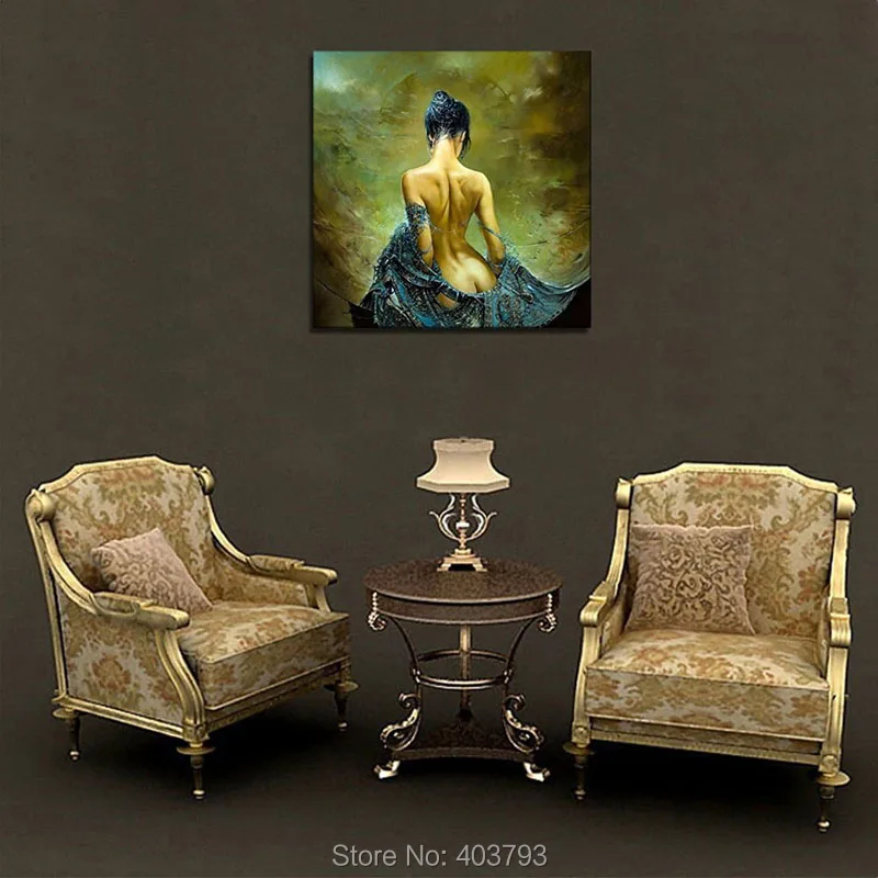 Напечатанные сексуальные женские картины с ангелом голым телом картина маслом