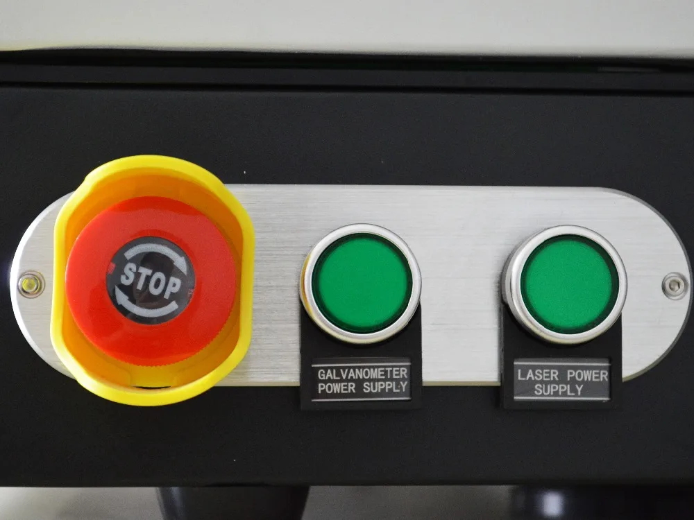 Самая популярная волоконная лазерная гравировальная машина raycus волоконный