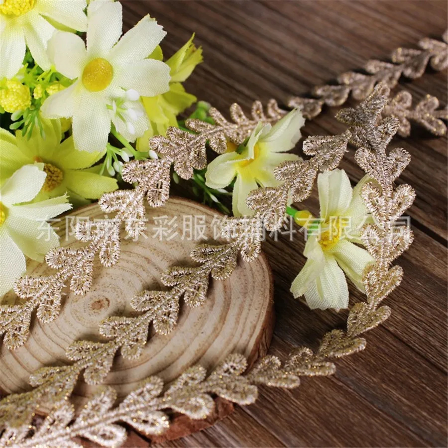 Кружевная лента с вышивкой 20 ярдов * 1 3 см|clothes pieces|fabric yarnclothes manufacturers in china |