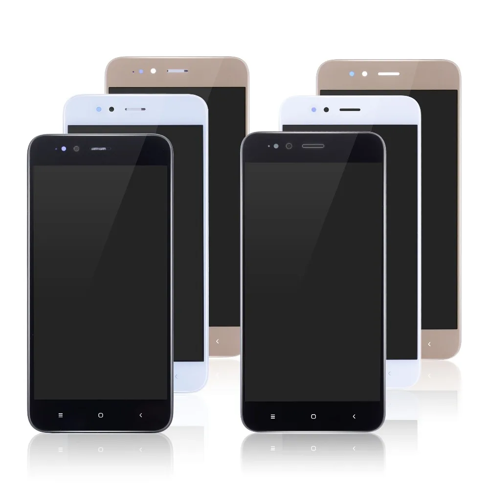 Дисплей 5 дюйма для Xiaomi Mi A1 сенсорный ЖК-экран с рамкой замена 5X экран MiA1