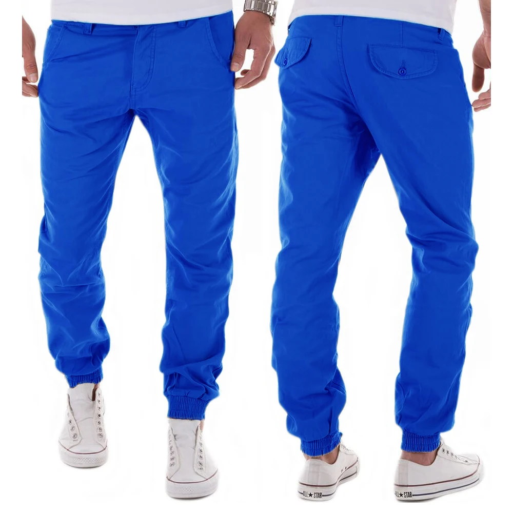 Модные повседневные мужские брюки цвета хаки 2017 спортивные тактические