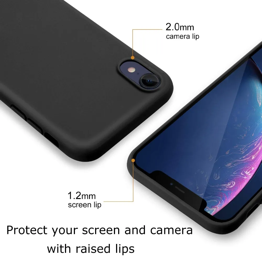 Meskey Phone Case For iPhone 7 Plus 6 6s 8 X 5 5s SE XR XS MAX Simple Ultrathin Soft TPU Cases Candy Color phone bag |