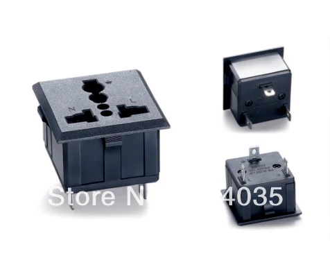 Розетка переменного тока SS-801 IEC универсальная розетка