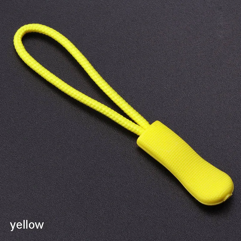 yellow Натяжной шнур для молнии шнур молния одежда аксессуары Лариат самодельные Украшения шитье прочный 20 шт. многоцветный багажный рюкзак Натяжной ремень - Цвет: yellow