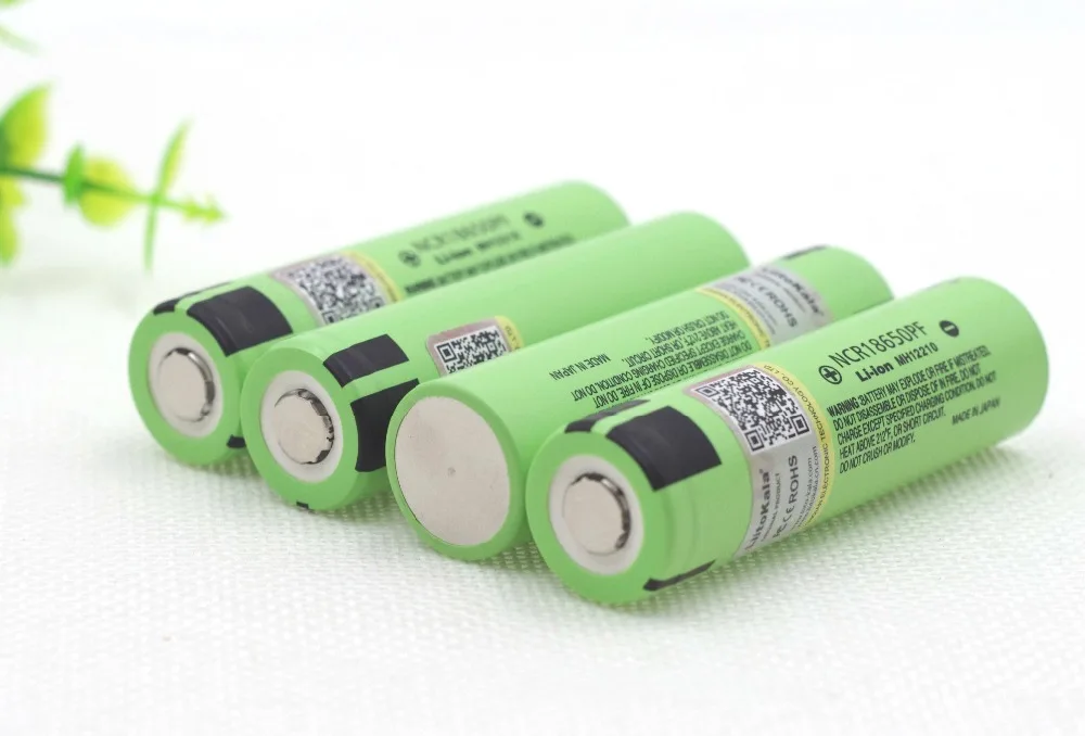 6 шт. оригинальные литиевые батареи 18650 3 7 в 2900 мАч для аккумуляторов Panasonic NCR18650PF 10