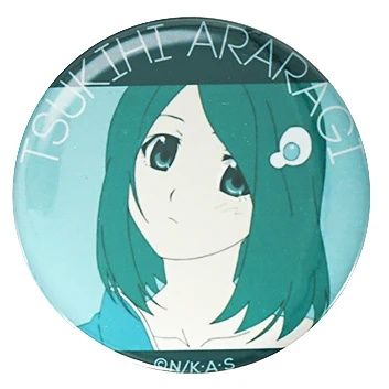 Monogatari Аниме Bakemonogatari Hitagi Senjougahara Oshino Shinobu Sinobu Mayoi Nadeko Tsukihi Tsubasa металлический значок брошь на булавке - Окраска металла: 08 Tsukihi