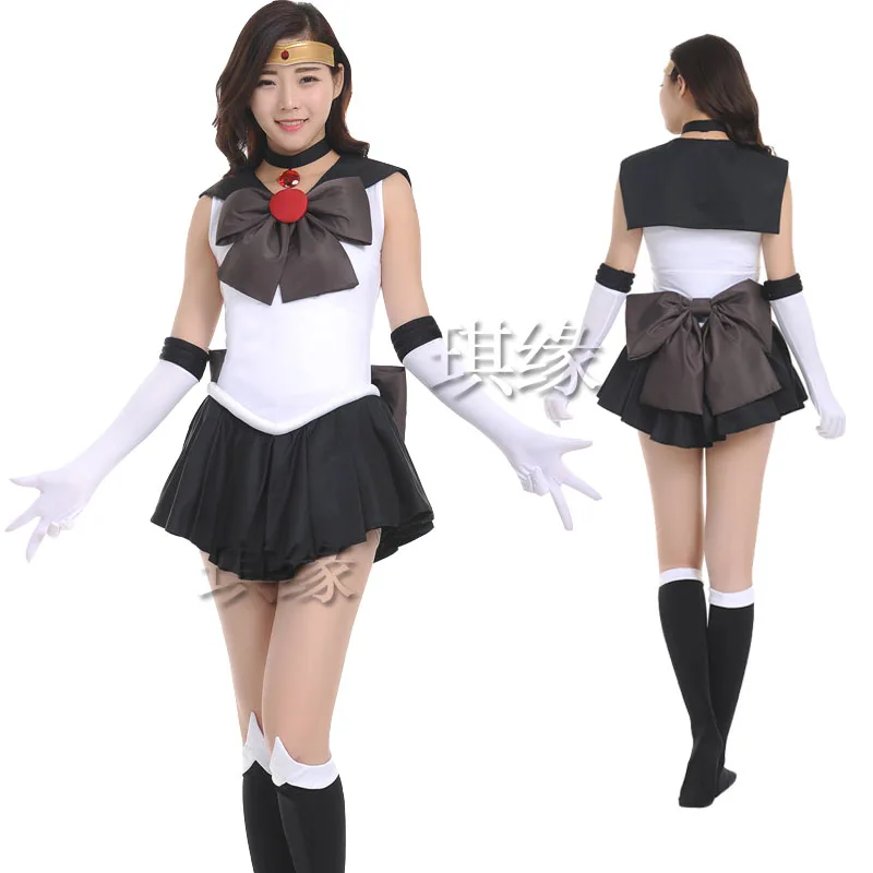 Косплей-костюм из аниме Сейлор Мун Плуто Ченнай карнавальный костюм на Хэллоуин