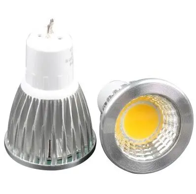 Супер яркий MR16 GU5.3 Коб 9 Вт 12 15 Светодиодный лампа 12V теплый белый/холодный белый