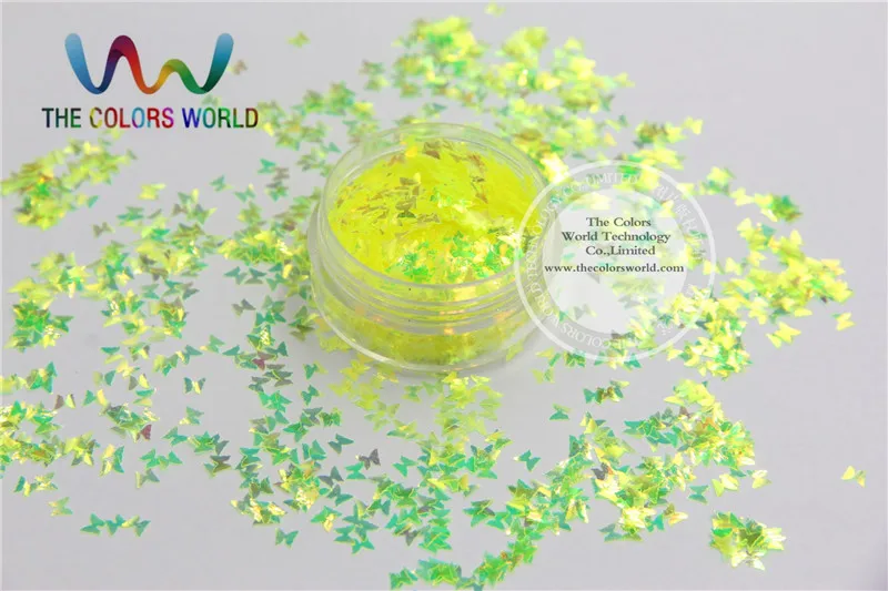 Размер 3 мм американская фантазия Радужный желтый блестящий цвет блестки для