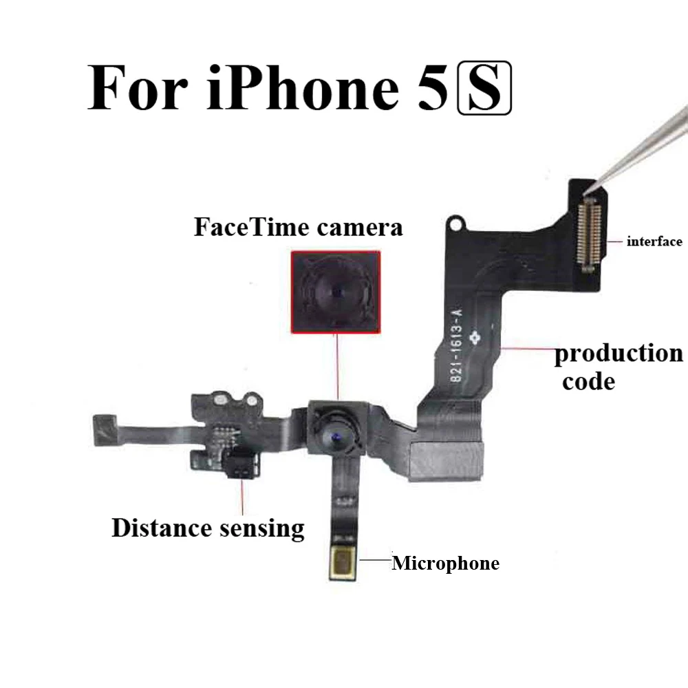 1pcs Front Camera Flex Cable Proximity Sensor Light &amp Mic For iphone 4 G 4S 5 5G 5S 5C 6 6S 6plus 6Splus 7 7Plus | Мобильные