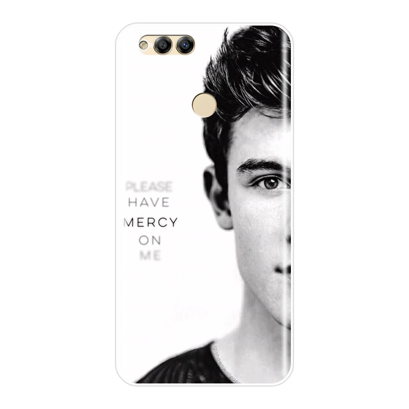 Мягкая задняя крышка Shawn Mendes Singer для Huawei Honor 8X MAX 7S 7X 7A 7C Pro силиконовый чехол