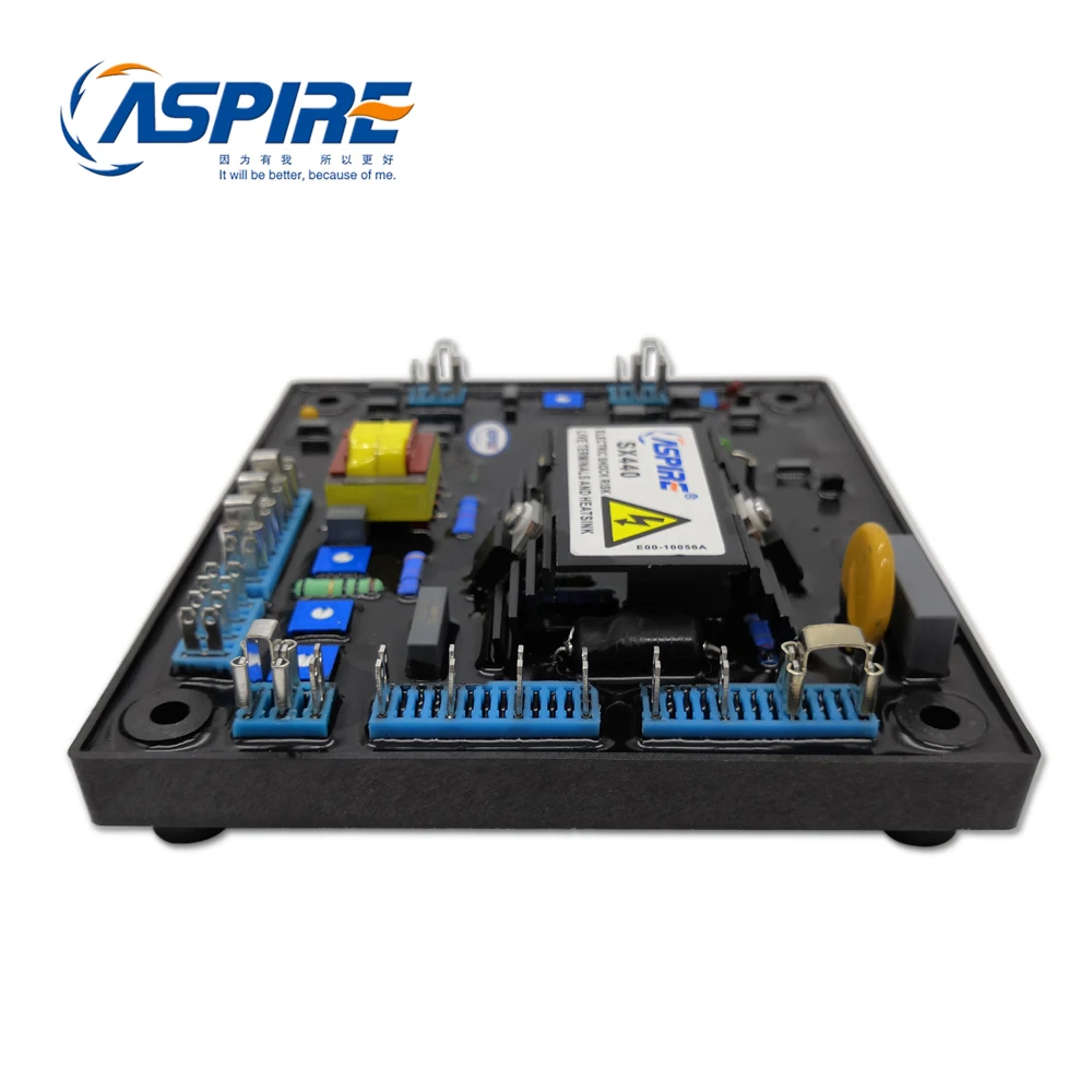 Aspire панель управления генератором AVR SX440 автоматический регулятор напряжения для
