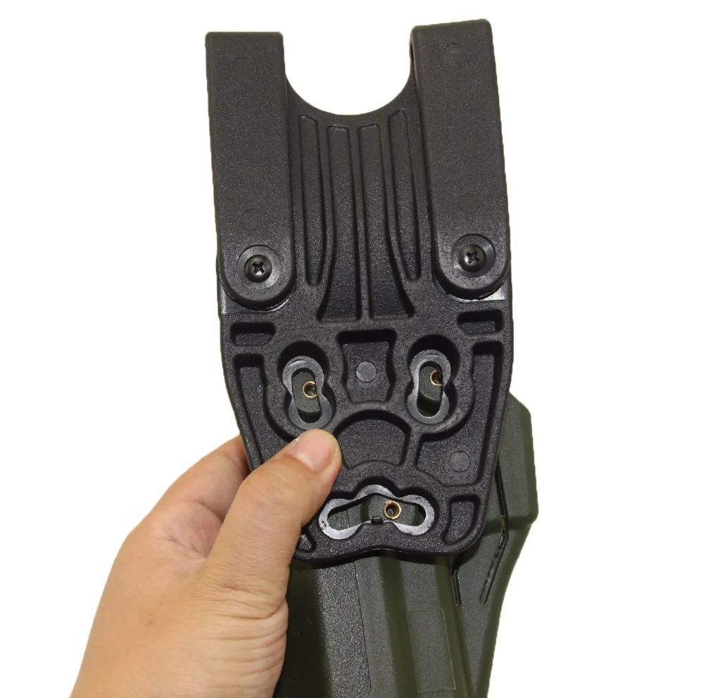 Открытый Тактические Airsoft уровень 3 кобура пояс петли Paddle платформы адаптера Стрельба M9 92 usp 1911 SIG P226 Принадлежности для охоты