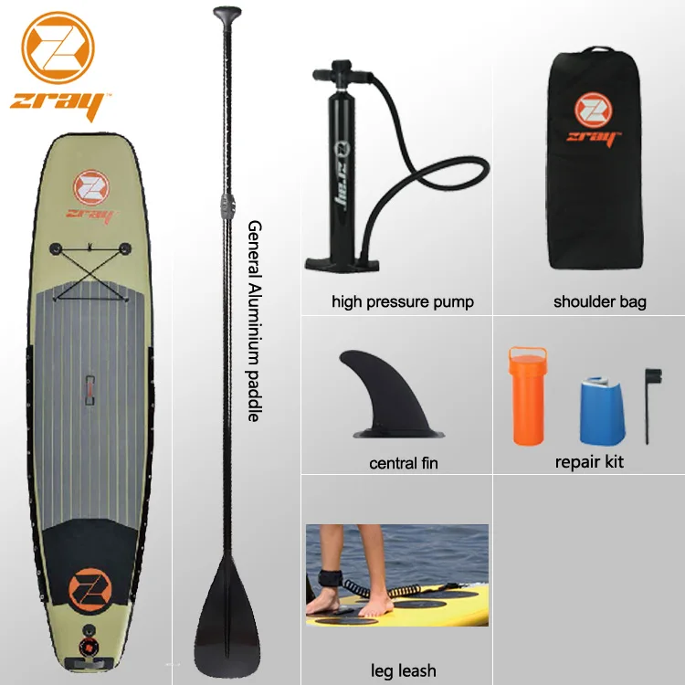 SET C Доска для рыбалки SUP JILONG Z RAY FS7 устойчивая надувная стоячая весло доска для серфинга каяк Спортивная лодка весло - Цвет: SET C