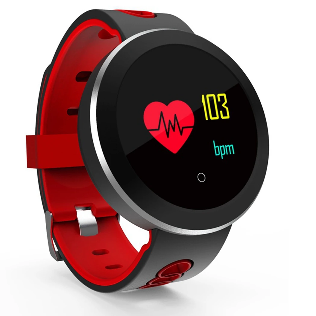 Wireless Bluetooth Watch Heart Rate Monitor Smart Band IP68 Waterproof Support Weather Fitness Tracker Bracelet | Электроника