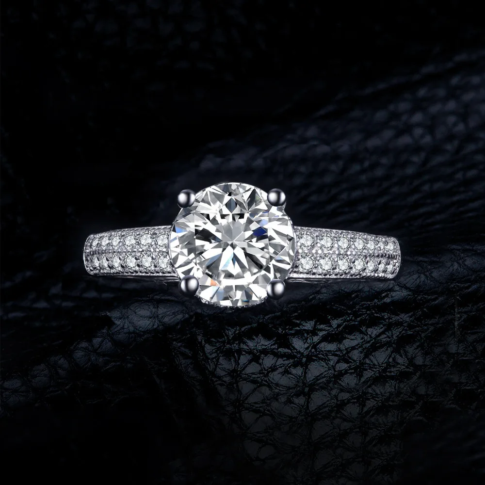 JewelryPalace Бесконечность навсегда любовь юбилей кубического циркония палец кольцо