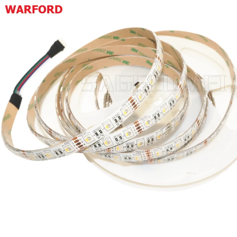 5 м DC12V SMD 5050 RGBW/RGBWW 4 цвета в 1 светодиодный чип Светодиодные ленты гибкий свет RGB +