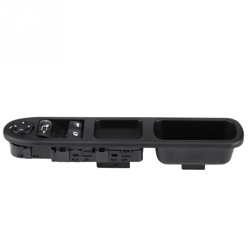 Черный пластиковый переключатель стеклоподъемника для Citroen C3 Picasso Peugeot 207 CC 6554.QC