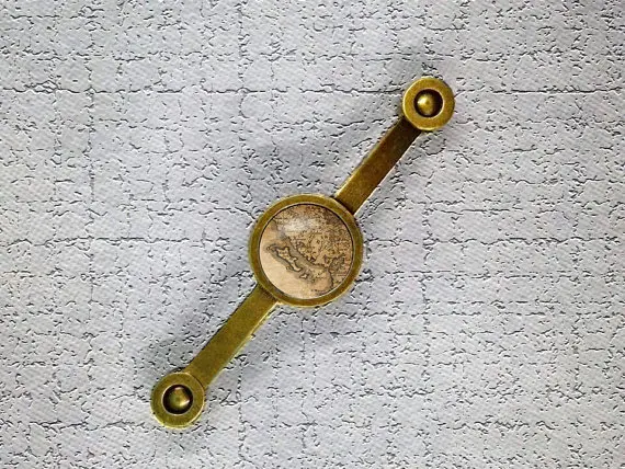 Карта ящика рукоятки в античном стиле бронза/Хрустальная ручка комода ручки