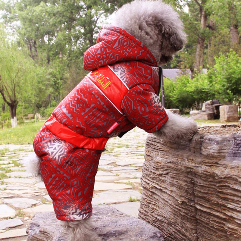 Одежда для собак зимняя теплая одежда домашних животных чихуахуа свитер