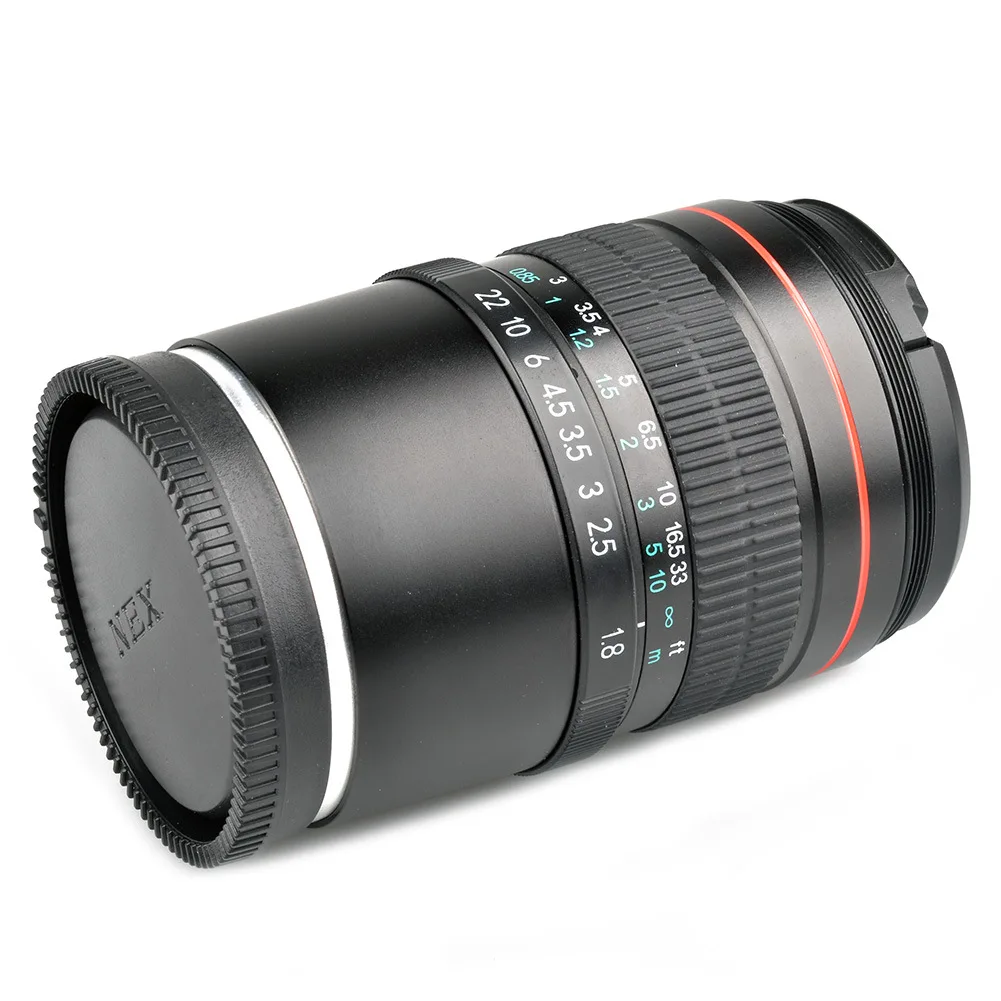 Объектив SLR 85 мм F1.8 большой светильник Круглый фиксированное фокусное