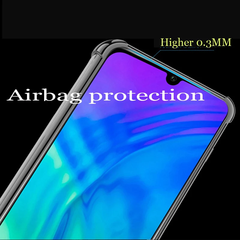 Прозрачный противоударный мягкий чехол с воздушной подушкой для Xiaomi Redmi Note 5