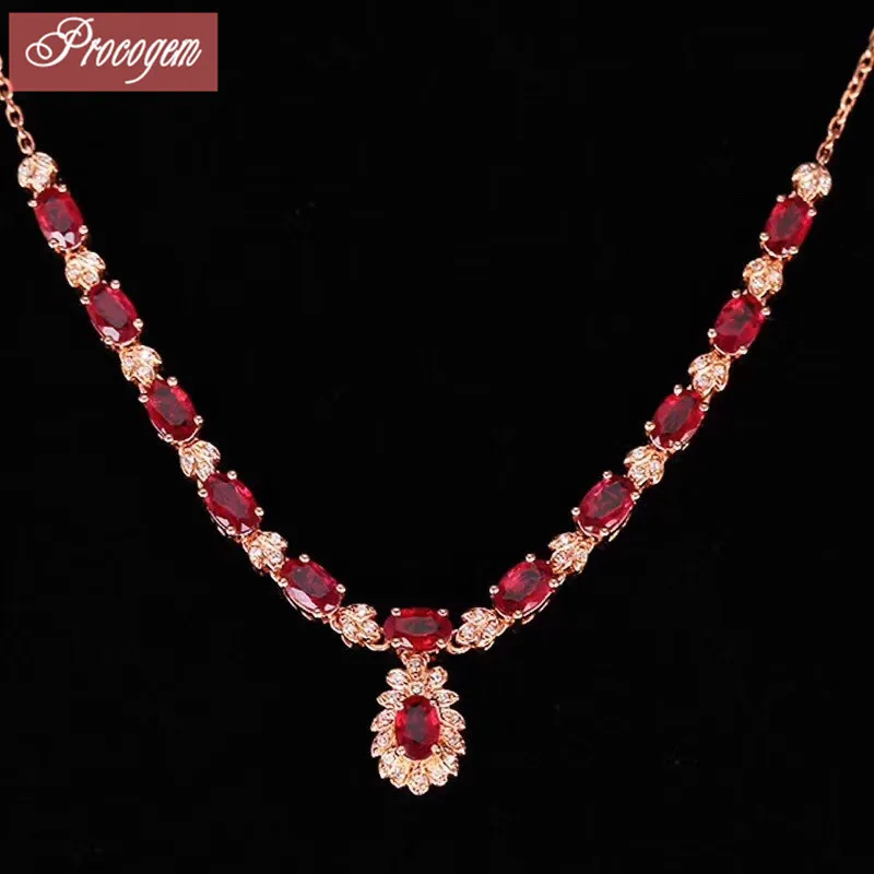 Натуральный голубь кровь красный рубин кулон ожерелье 12 шт драгоценные камни