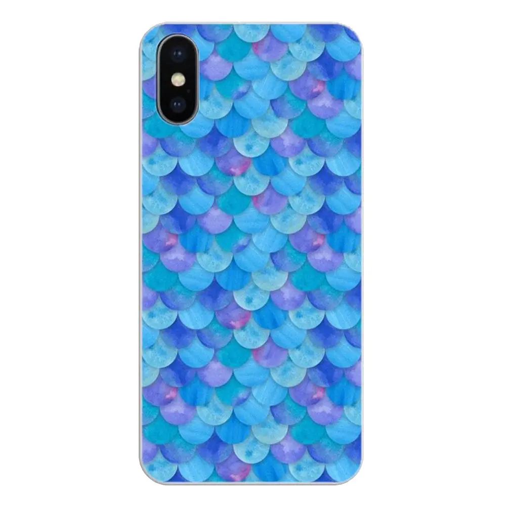 Soft Cases For Huawei Honor 7X V10 6C V9 6A Play 9 Mate 10 Pro Y7 Y5 P8 P10 Lite Plus GR5 2017 Beautiful Mandalas Mermaid Scales |