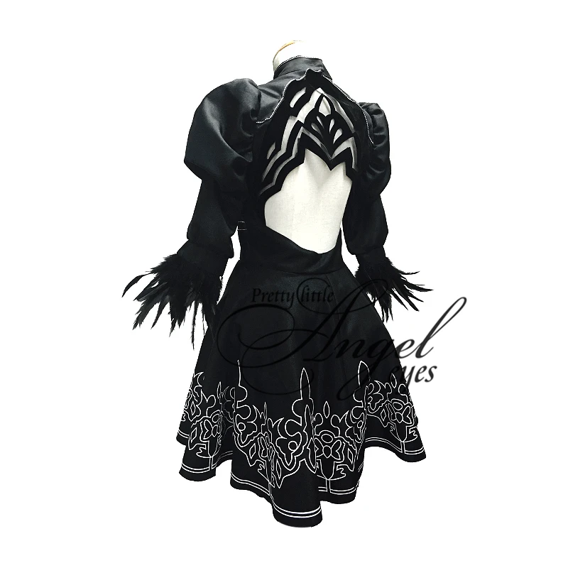 Игра ниус: Automata YoRHa No. 2 Тип B Костюм 2b Косплей Хэллоуин вечевечерние НКА полный