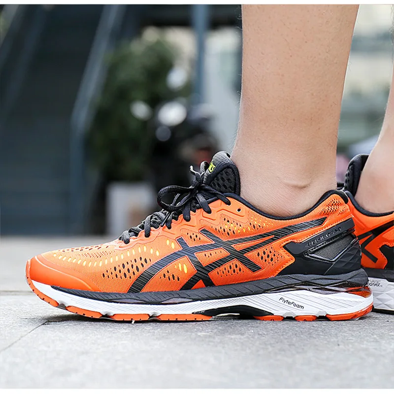 ASICS стиль жизни ASICS GEL-KAYANO 23 Мужская устойчивая обувь для бега спортивная обувь кроссовки для бега на открытом воздухе