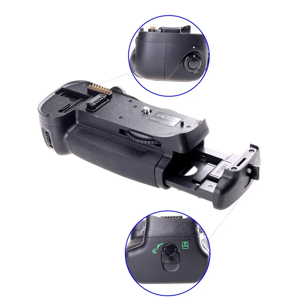 Capsaver Вертикальная Батарейная ручка для Nikon D300s D300 D700 Замена MB D10 держатель