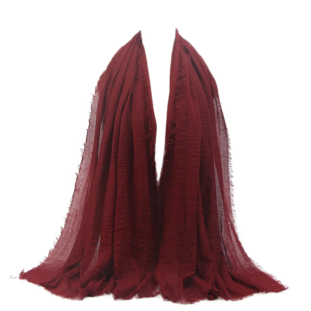 2019 # FASHION Premium Viscose Maxi Crinkle Cloud Hijab Scarf Shawl Soft Islam Muslim Y91830 | Аксессуары для одежды