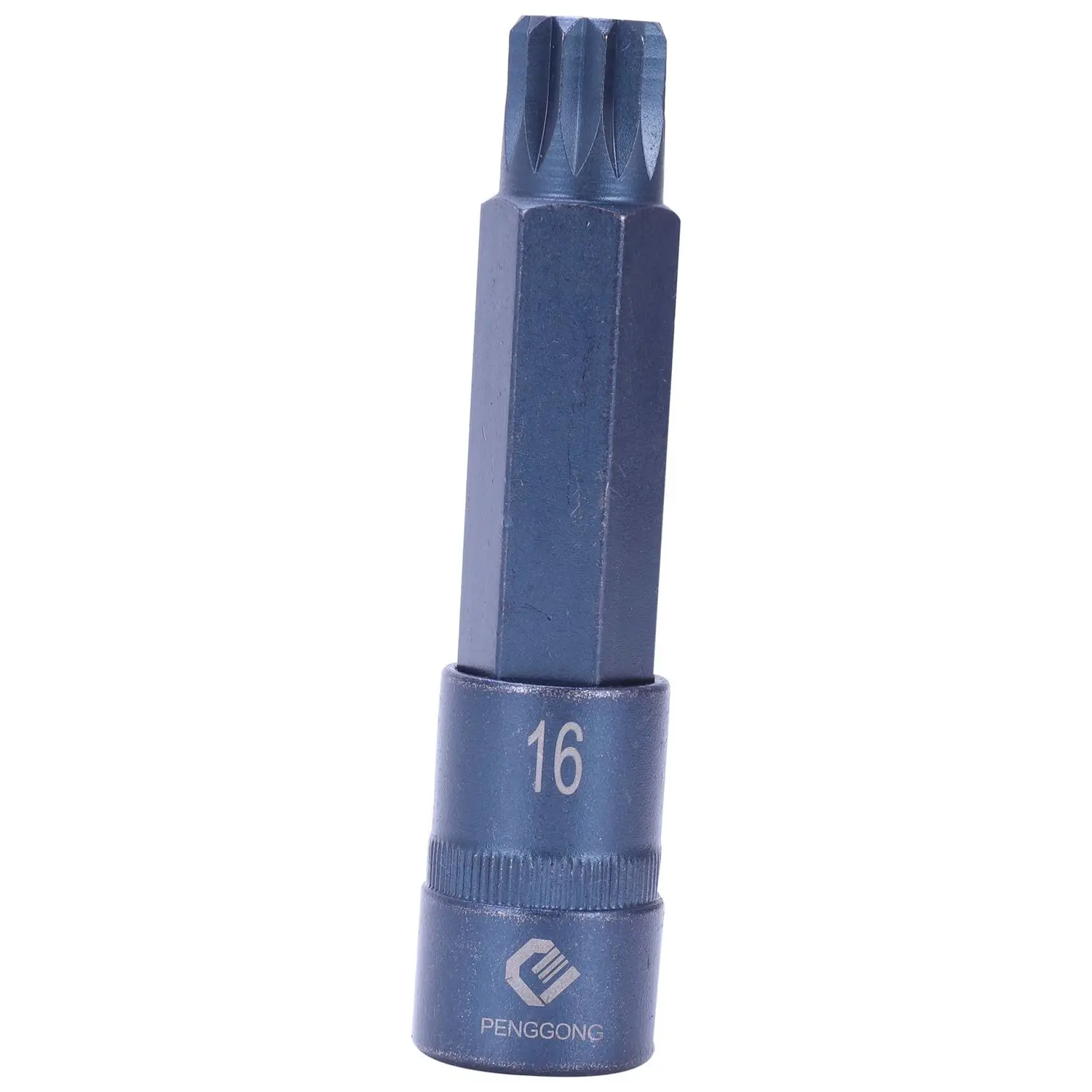 PENGGONG 100 мм M16/M10/M8/M6/M14/M12 сплайн немного разъем 1/2in отвертка для вскрытия устойчивые колеса Орехи Цилиндр головкой