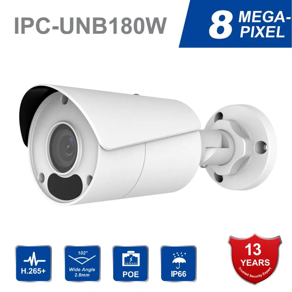 Новая IP Камера 4K Recolution объектив с фиксированным фокусным расстоянием CCTV