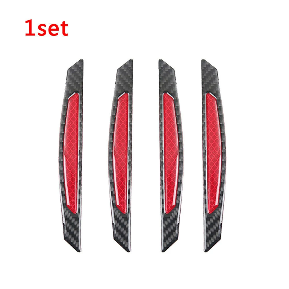 Противоударный край боковой двери автомобиля 4 шт. отражающая наклейка из