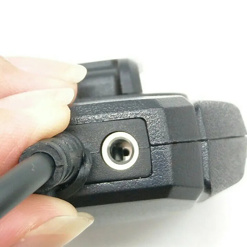 XQF  2 Pin PTT Speaker New! MIC K24 Microphone for BAOFENG UV-5R 5RA/B/C/D/E UV-3R+ kenwood Walkie Talkie with free shipping