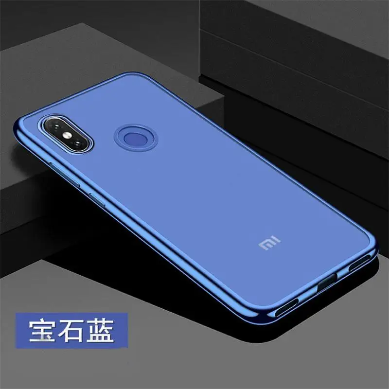 Покрытие прозрачный силиконовый кейс для Xiaomi mi 8 6X A1 5X глобальная версия чехол