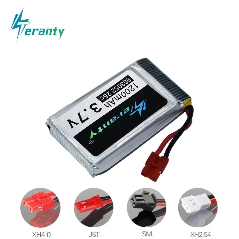 3.7V 1200mAh 903052 25c Lipo Battery For H11C H11WH HQ898B Remote control helicopter/Airplanes 3.7v batteries 1pcs/set | Игрушки и хобби