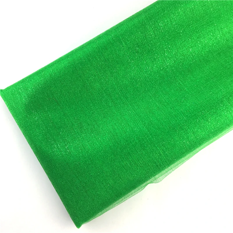 Grassgreen 48 см x 5 м 10 м тюль рулон хрустальная ткань органза детская душевой поршневой золотник свадебное украшение день рождения вечеринка дети свадебный декор Mariage - Цвет: Grassgreen
