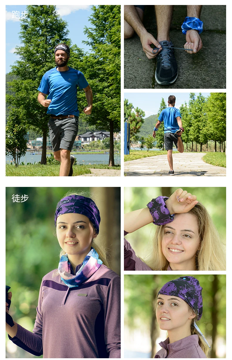 Naturehike, волшебный шарф, бандана, Череп, бесшовный головной убор, шарф, повязка на шею, кольцо, шаль, шарфы для мужчин и женщин