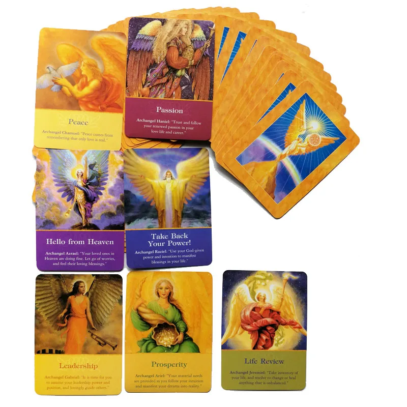Archangel Oracle карты Таро колода читать мифический Fate Divination для Фортуны игры 45