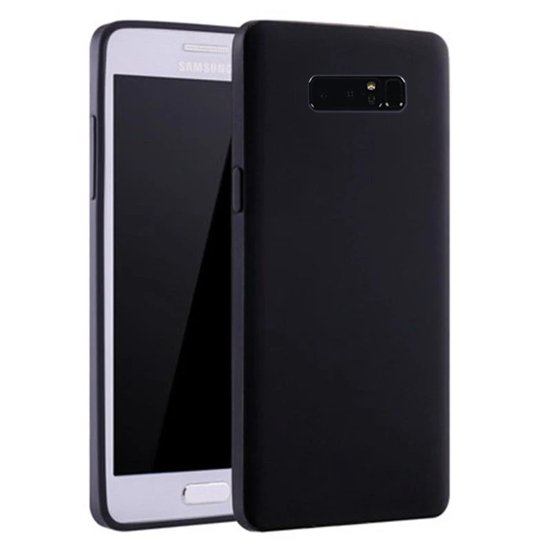 Luxury Cute Pink Candy Color Soft Tpu Silicone Phone Case for Samsung Galaxy Note 8 Silicon Back Cover Celular Note8 Coque |